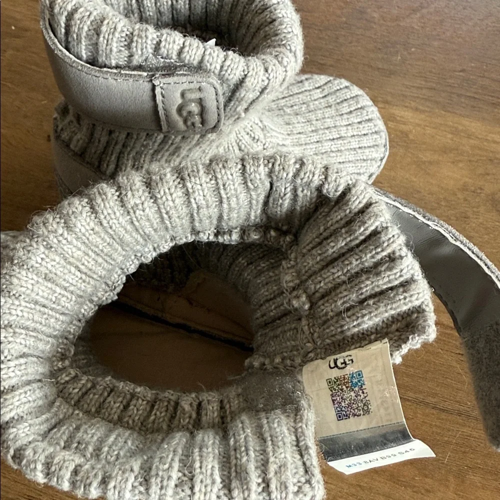 UGG Gray Baby Booties